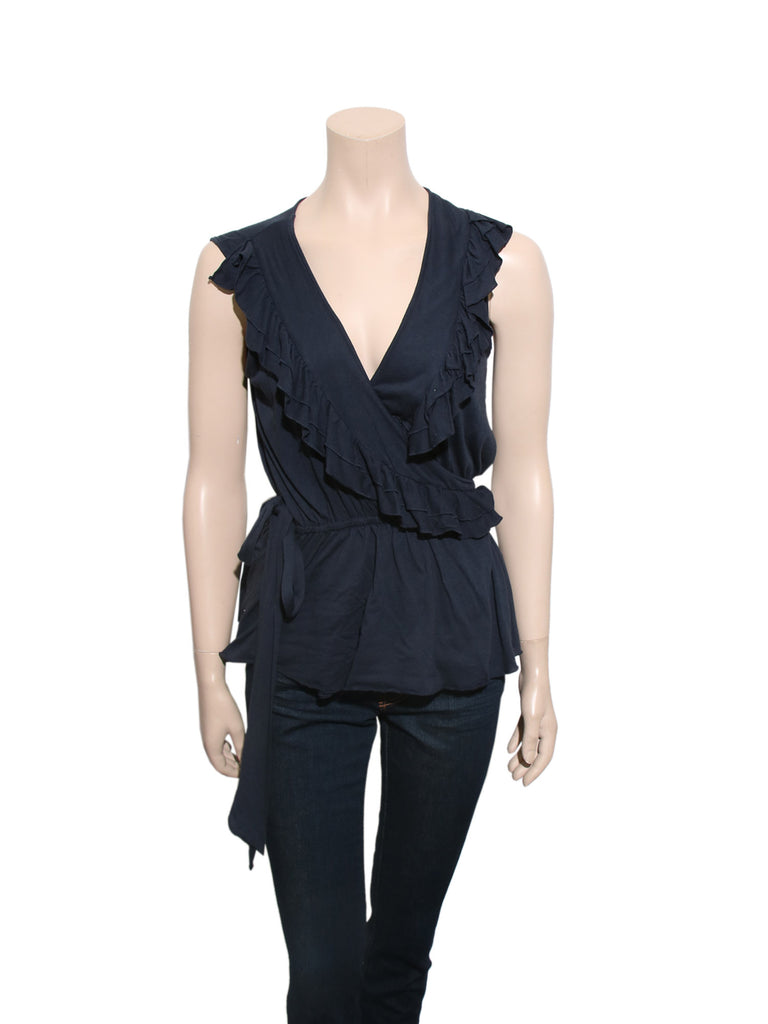 Ella Moss Ruffle Wrap Top