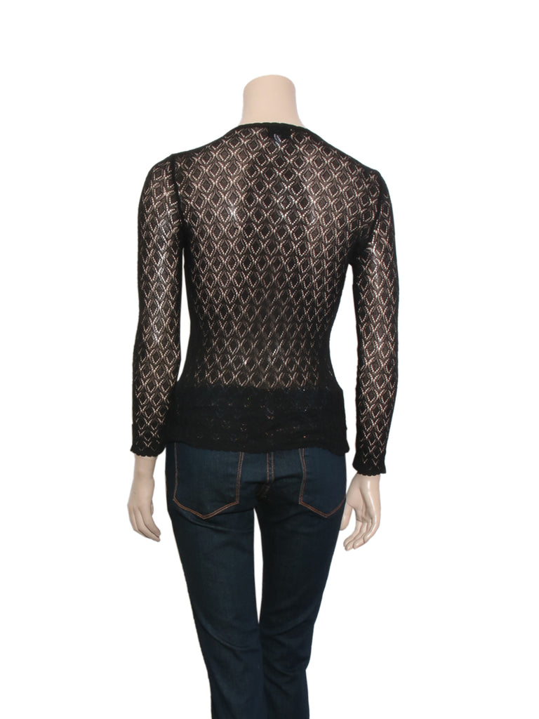 Knit Button-Down Cardigan