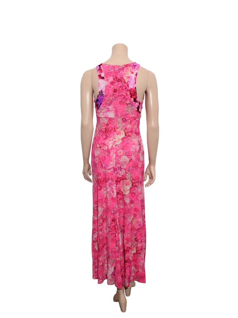 Roberto Cavalli Floral Jersey Dress