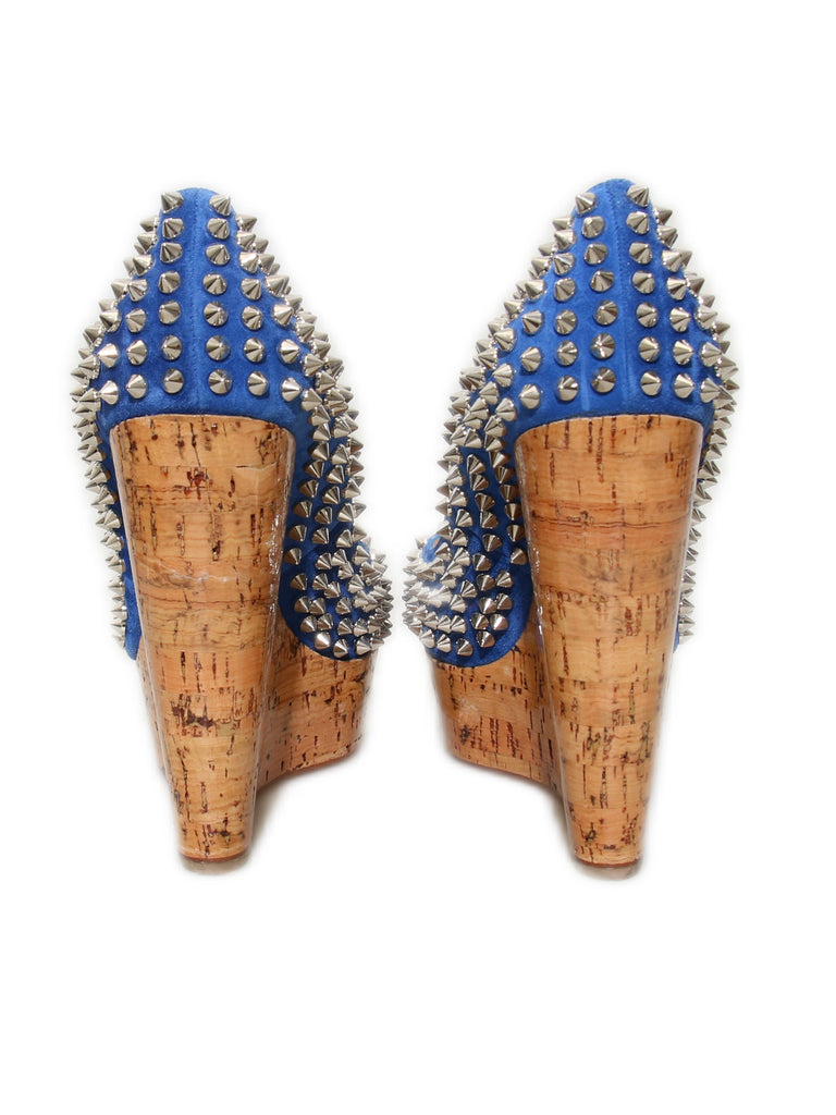 Christian Louboutin Studded Wedges