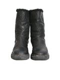Glitter Accent Boots