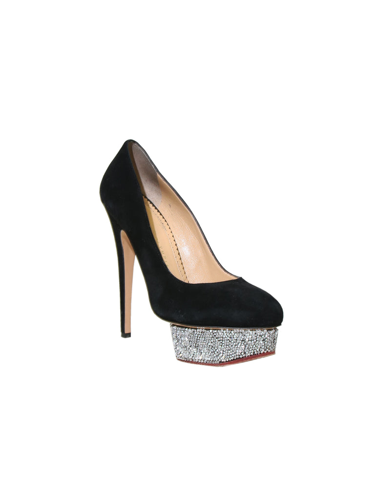 Charlotte Olympia Limited Edition Swarovski Dolly Heels