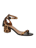 Aquazzura Ponyhair Leopard Sandals