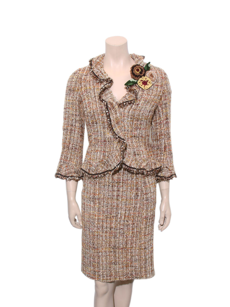 Moschino Tweed Skirt