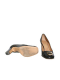 Salvatore Ferragamo Rebi Leather Pumps