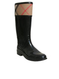Nova Check Pattern Rain Boots