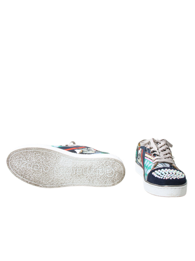 Gianmarco Lorenzi Printed Sneakers