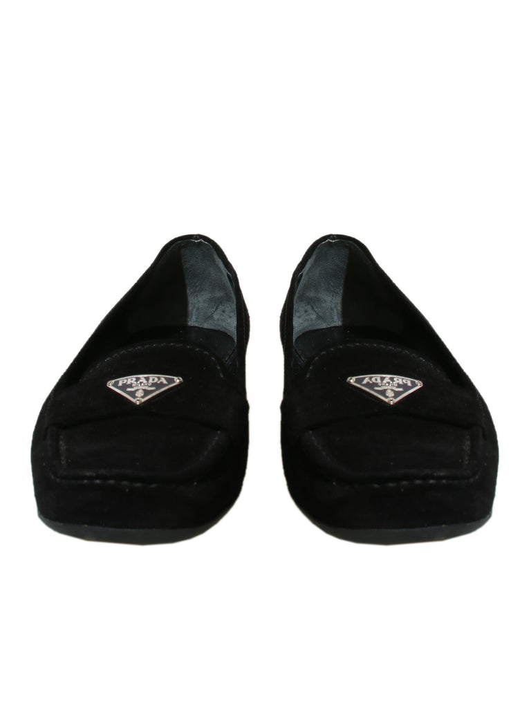 Prada Suede Loafers