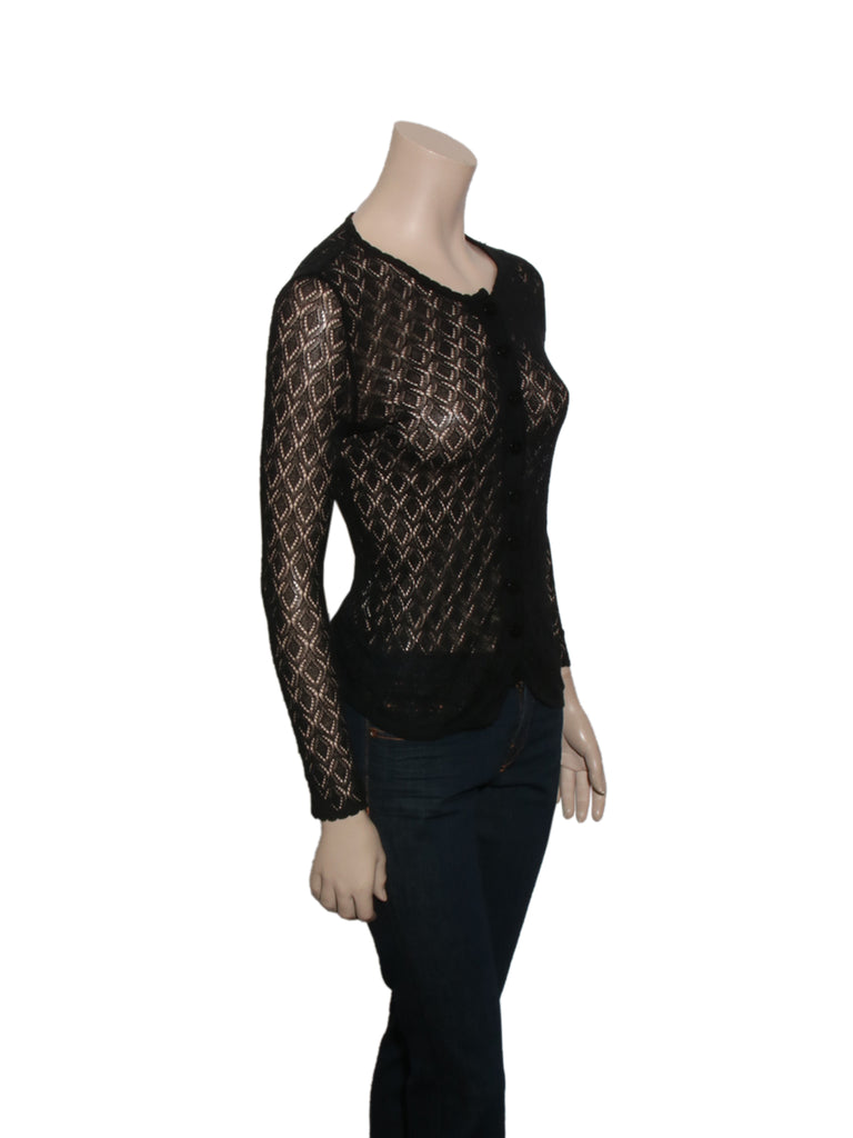 Knit Button-Down Cardigan