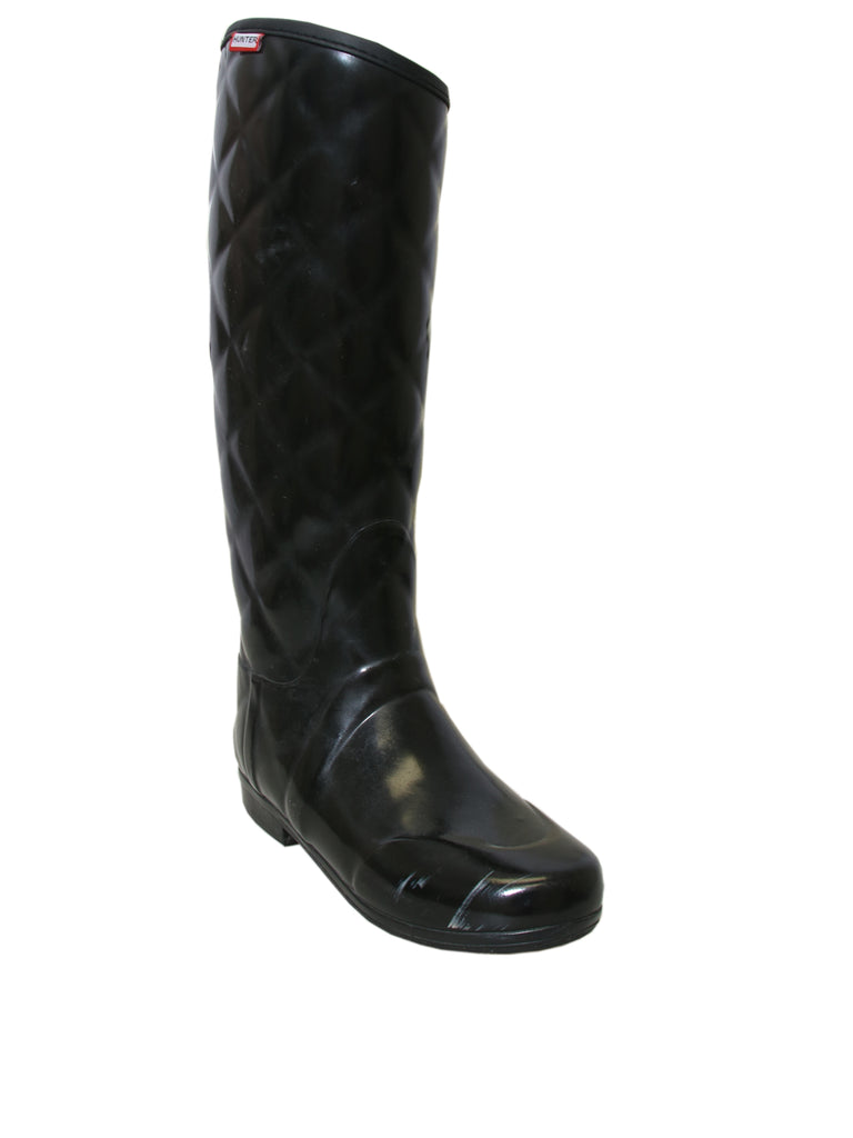 Hunter Quilted Rubber Rain Boots