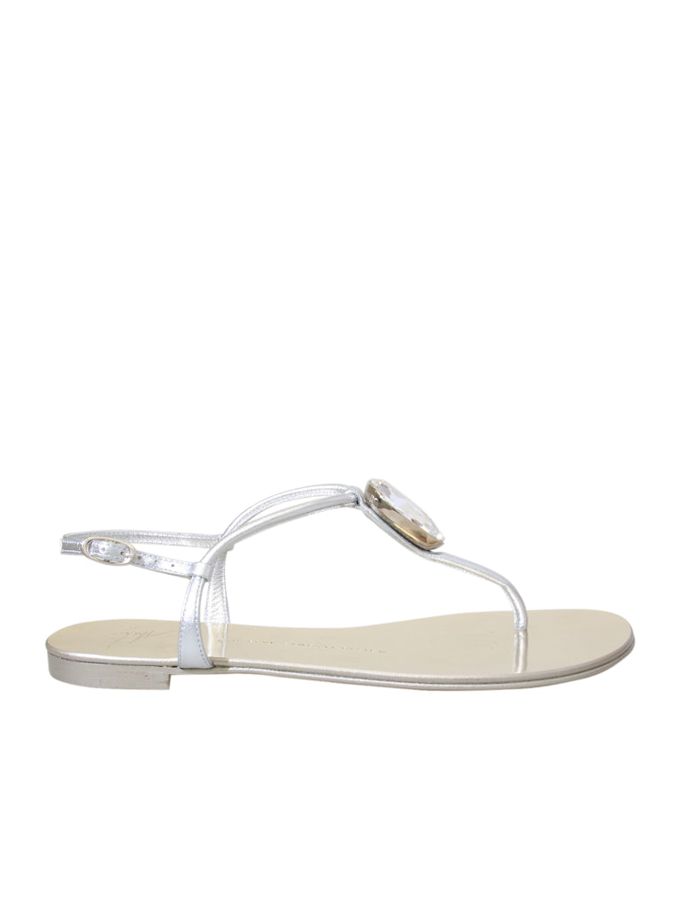 Giuseppe Zanotti Rock 10 Infradito Embellished T-Strap Sandals