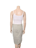 Donna Karen Crinkle Pencil Skirt