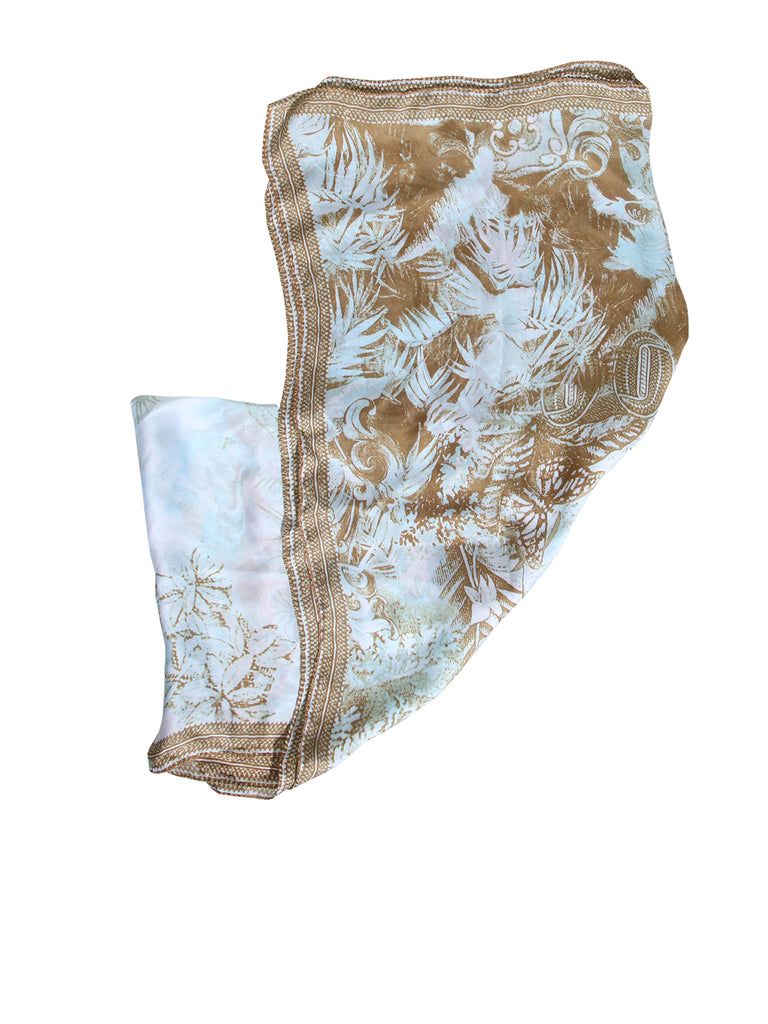 Roberto Cavalli Printed Silk Chiffon Scarf