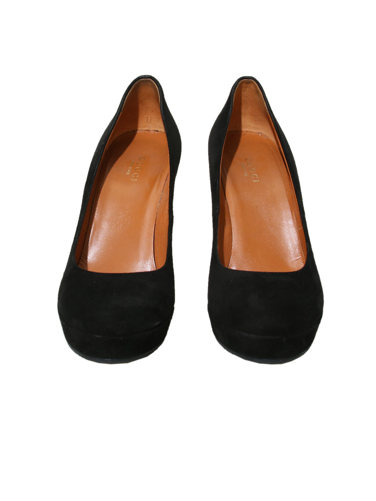 Gucci Suede Pumps