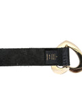 Gucci Leather Belt with Heart Buckle