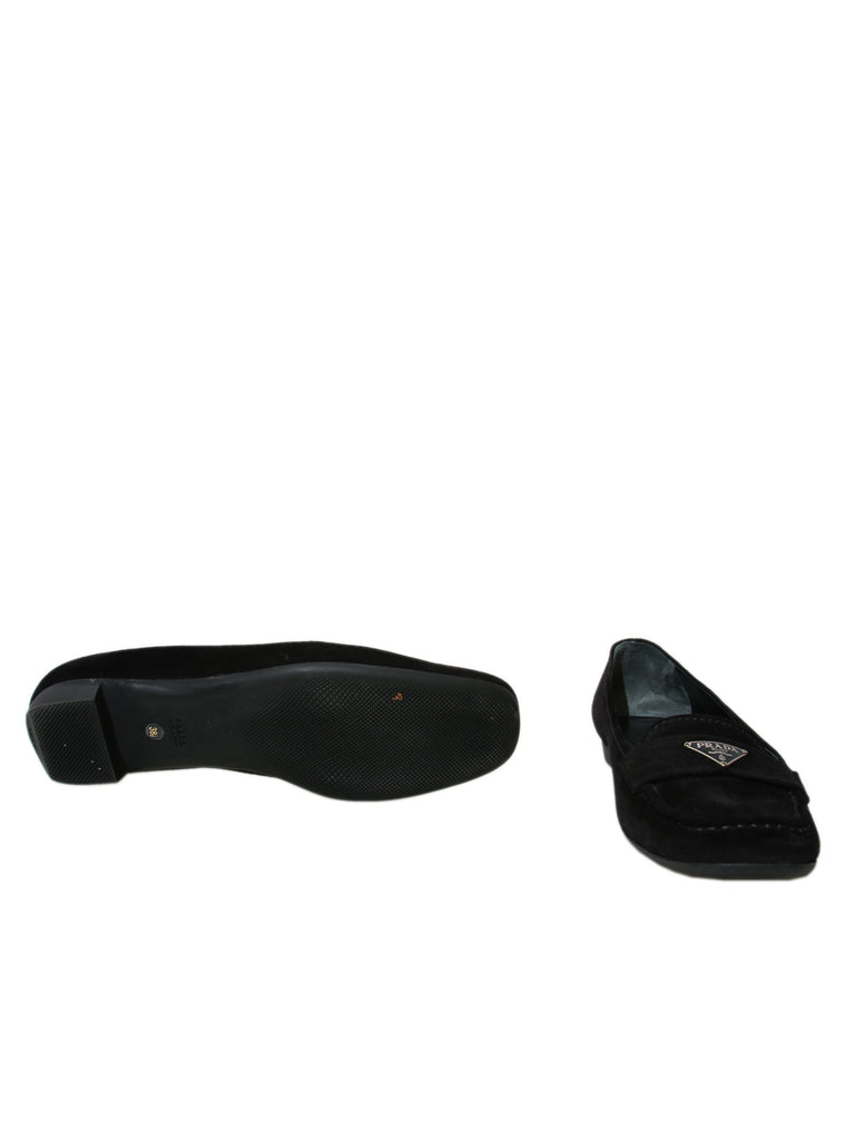 Prada Suede Loafers