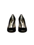 Dolce & Gabbana Satin Peep-Toe Pumps