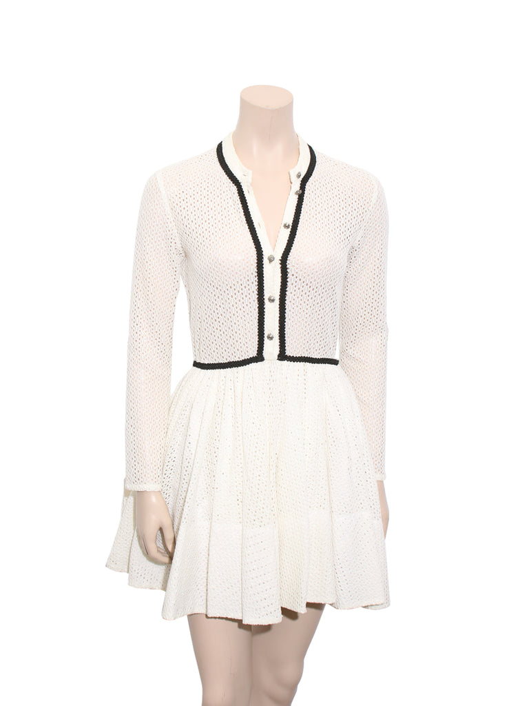 Maje Eyelet Dress