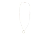 1987 Circle Pendant Necklace