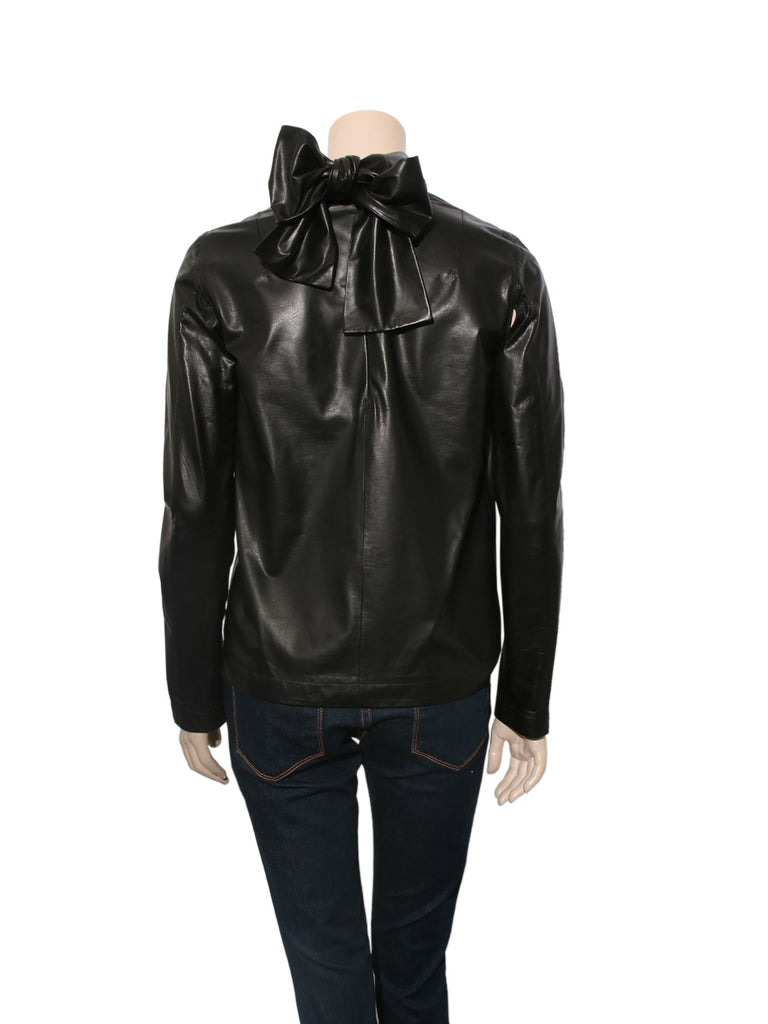 Gianfranco Ferre Leather Top
