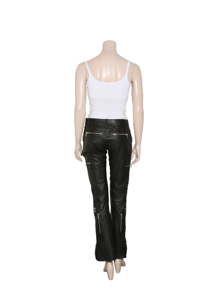 Dolce & Gabbana Leather Pants