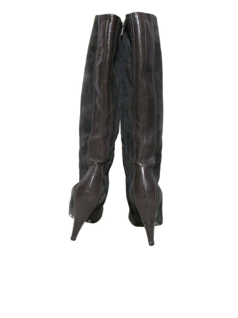 Jil Sander Suede Boots