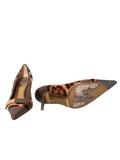 Dole & Gabbana Pointed Ponyhair Pumps
