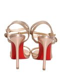 Christian Louboutin Glitter Strappy Sandals