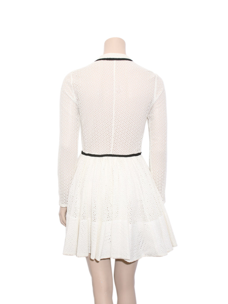 Maje Eyelet Dress