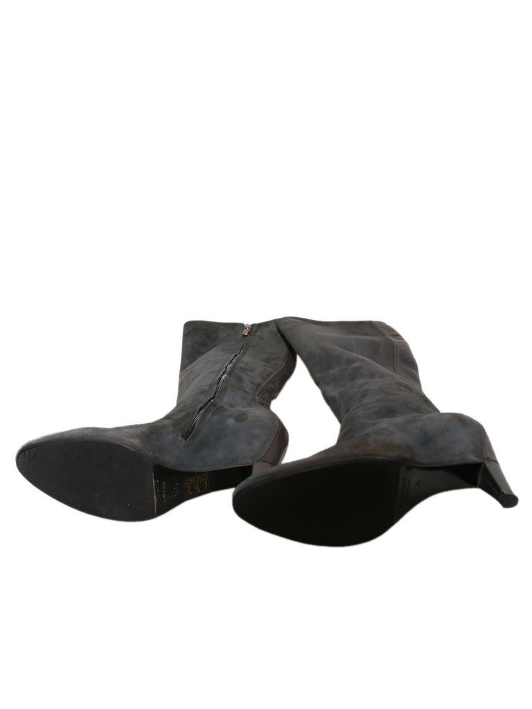 Jil Sander Suede Boots