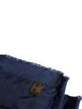 Silk Classique Monogram Shawl