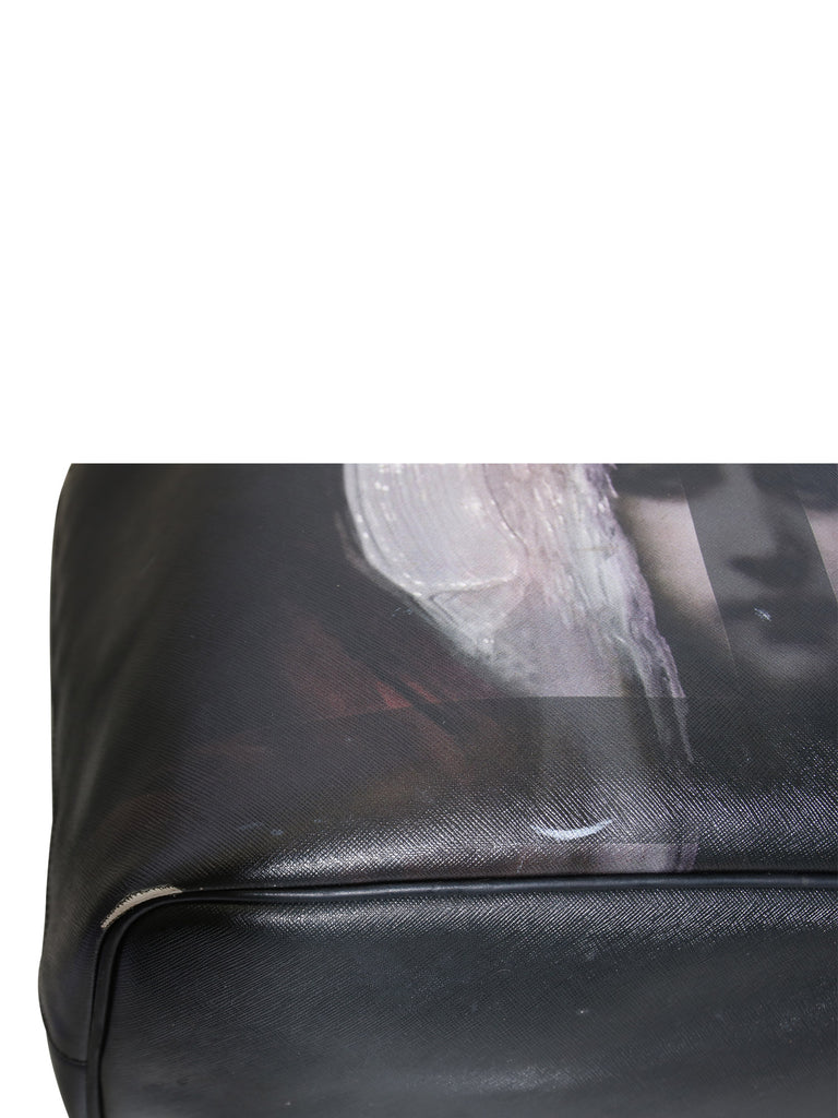 Printed Antigona Leather Tote