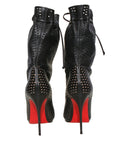 Christian Louboutin Perforated Leather Jennifer Booties