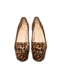 Christian Louboutin Ponyhair Leopard Platform Pumps
