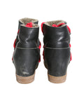 Lace-Up Concealed Wedge Boots