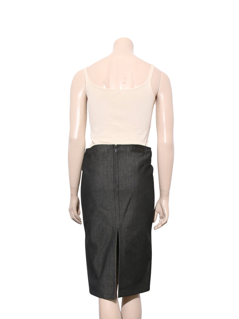 Gucci Slit Pencil Skirt