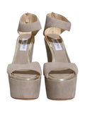 Suede Wedge sandals