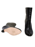 Miu Miu Leather Wedge Booties