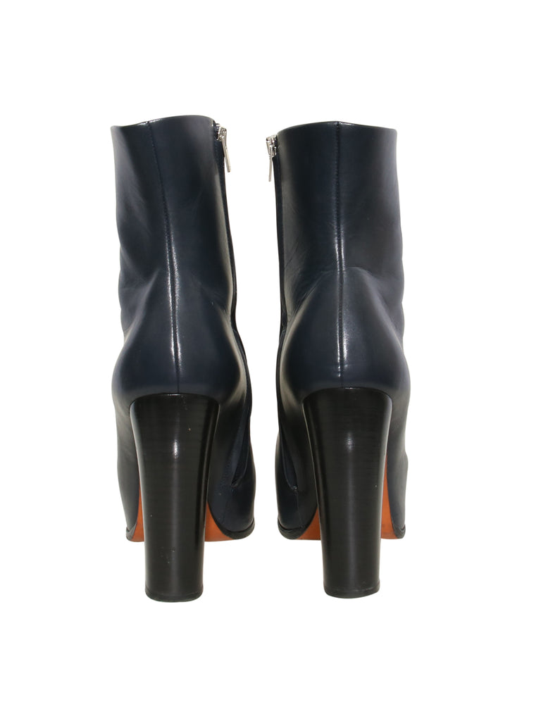 Celine Leather Booties