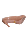 Prada Patent Peep-Toe Heels