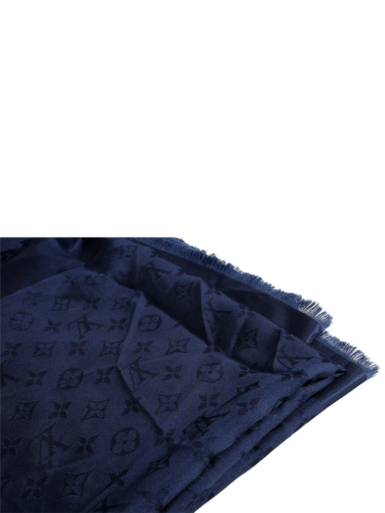 Silk Classique Monogram Shawl