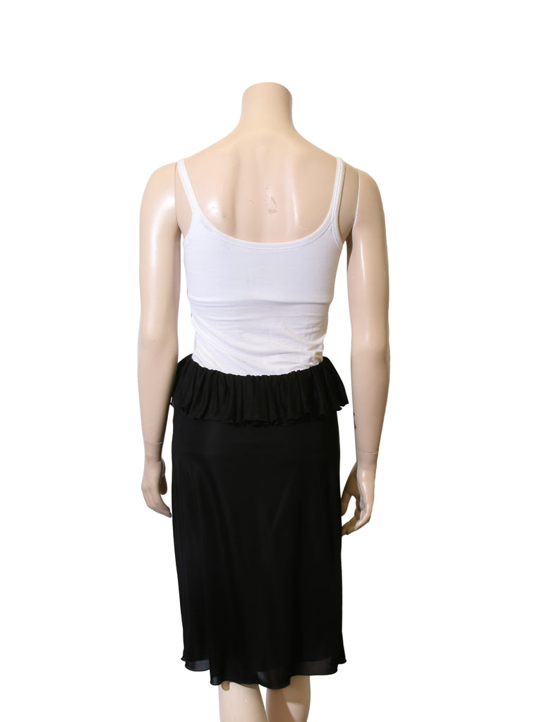 Patrizia Pepe Ruffle Midi Skirt