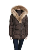Mackage Adali-F5 Fitted Down Coat with Fur Hood