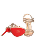 Christian Louboutin Glitter Strappy Sandals