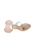Manolo Blahnik Clear Slides