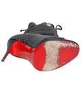 Christian Louboutin Perforated Leather Jennifer Booties