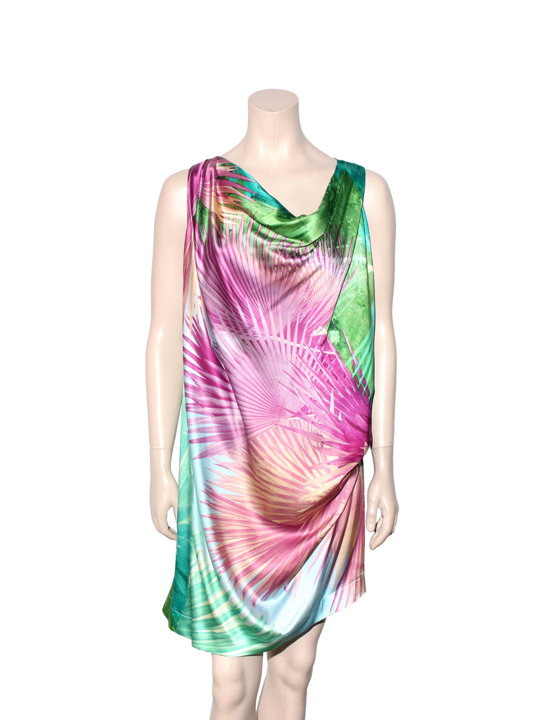 Just Cavalli Printed Silk Dress