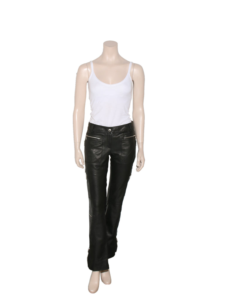 Dolce & Gabbana Leather Pants
