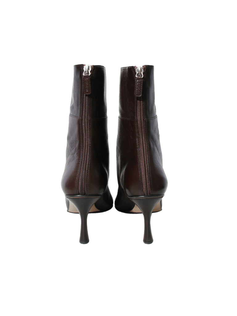 Gucci Pointed Leather Boots