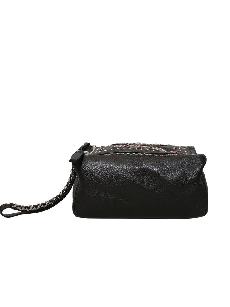 Givenchy Leather Studded Clutch Bag